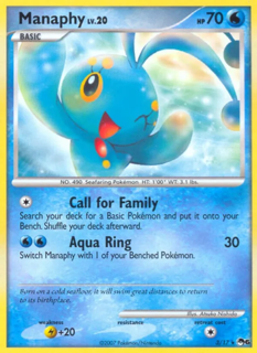 Manaphy - 3/17 - Holo Rare